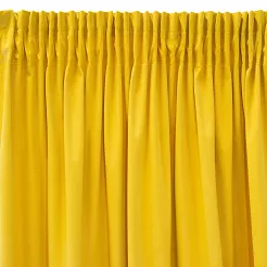 Zasłona gotowa na taśmie ZAS 140x270 Pierre Cardin Eurofirany musztardowy