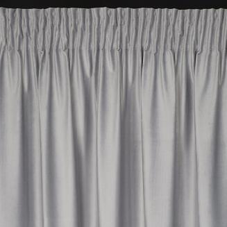 Zasłona gotowa na taśmie MARIELA 140x270 Eurofirany srebrny