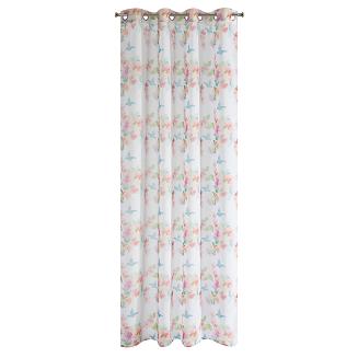 Zasłona gotowa na przelotkach DERIN 140x250 Eurofirany różowy