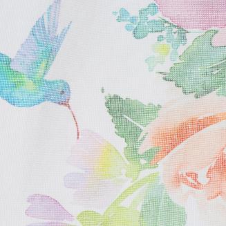 Zasłona gotowa na przelotkach DERIN 140x250 Eurofirany różowy