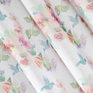 Zasłona gotowa na przelotkach DERIN 140x250 Eurofirany różowy