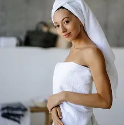 Ręcznik Hotelowy SPA Sauna 80x180 biały
