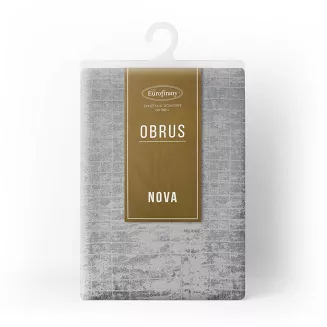 Obrus dekoracyjny ALINA 140x300 Eurofirany srebrny