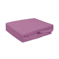 Prześcieradło frotte z gumką 120x200 Darymex jasny fioletowy