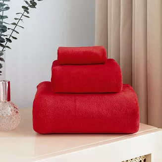 Ręcznik szybkoschnący z mikrofibry ACTIV 30x30 czerwony