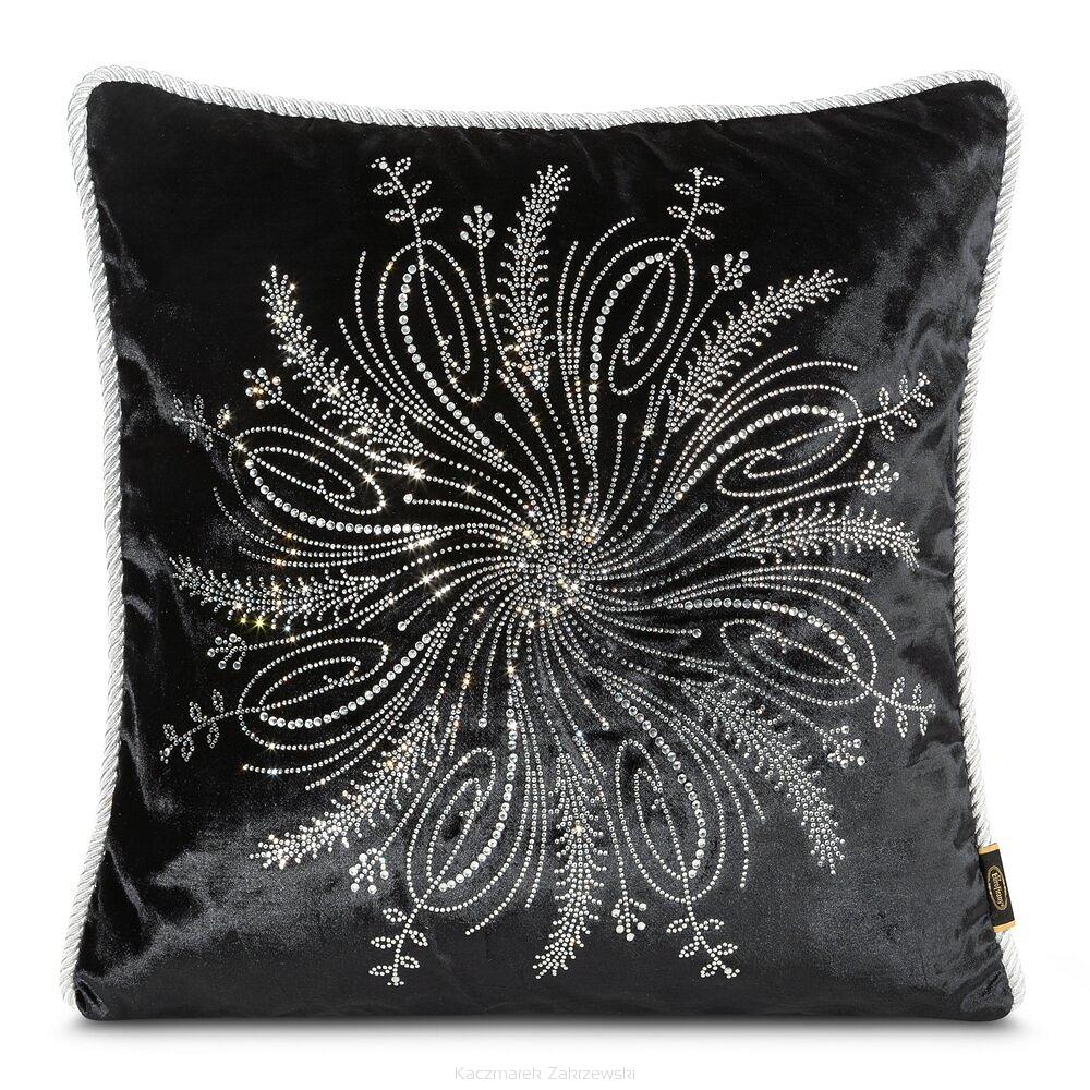 Poszewka dekoracyjna ROYAL 45x45 Eurofirany czarny