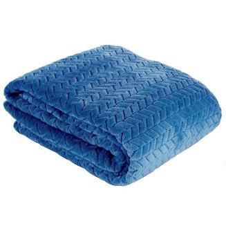 Koc narzuta CINDY 150x200 granatowy