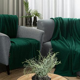 Koc narzuta BUKLA Eurofirany ciemnozielony