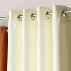 Zasłona gotowa typu blackout na przelotkach DONA 140x 250 ecru