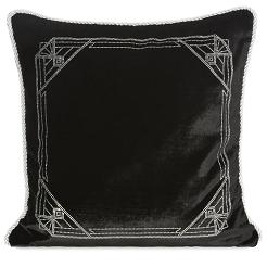 Poszewka dekoracyjna ROYAL 45x45 Eurofirany czarny