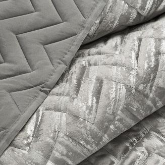 Narzuta dekoracyjna AGATA 170x210 jasnoszary