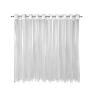 Firana gotowa na przelotkach ELLIE 350x145 Eurofirany biały