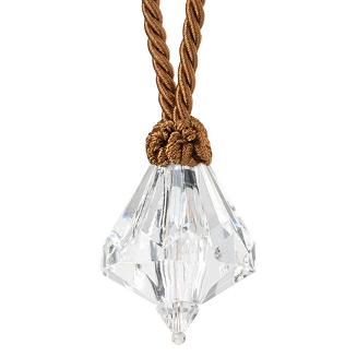 Sznur dekoracyjny do zasłon TONI złoty