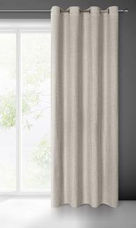 Zasłona gotowa na przelotkach MADISON 140x250 Eurofirany szary