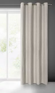 Zasłona gotowa na przelotkach MADISON 140x250 Eurofirany szary