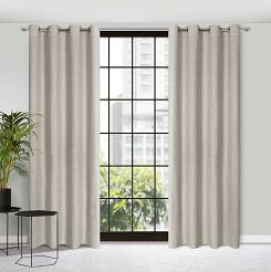 Zasłona gotowa na przelotkach MADISON 140x250 Eurofirany szary