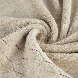 Ręcznik bawełniany LUMIA 70x140 Eurofirany beżowy