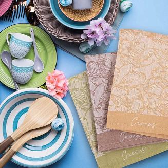 Ścierka kuchenna 50x70 Zwoltex Crocus musztardowa