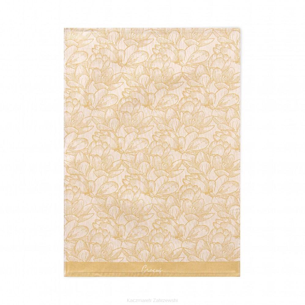 Ścierka kuchenna 50x70 Zwoltex Crocus musztardowa