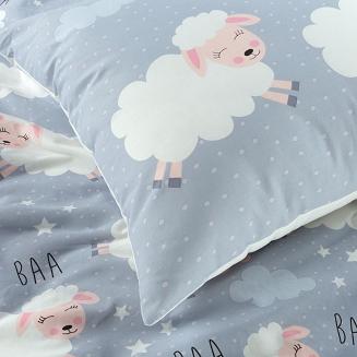 Pościel bawełniana KID 160x200 Design91 wielokolorowy