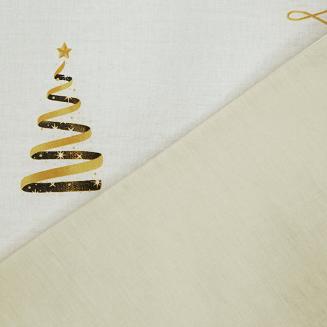 Komplet pościeli świąteczny POS 160x200 Eurofirany biały