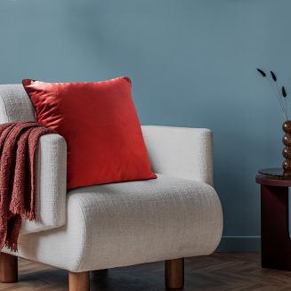 Poszewka dekoracyjna GAJA 60x60 Eurofirany czerwony