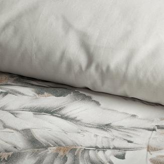 Pościel bawełniana LAYLA 160x200 Eurofirany biały