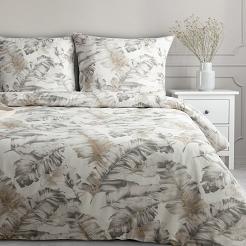 Pościel bawełniana LAYLA 160x200 Eurofirany biały