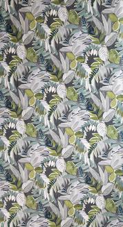 Zasłona gotowa na przelotkach MARILA Eurofirany stalowy