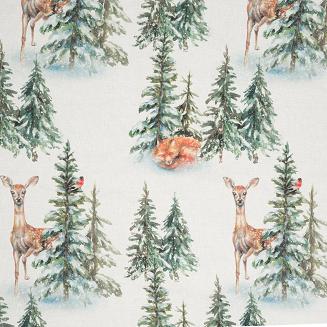 Komplet pościeli świąteczny POS 160x200 Eurofirany biały