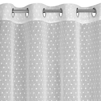 Zasłona gotowa na przelotkach HANIA 140x250 Eurofirany biały