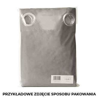 Zasłona gotowa na taśmie JODEŁKA 140x250 musztardowa