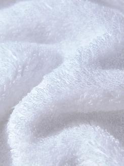 Ręcznik bambusowy Harmony 50x90 biały ze złotą bordiurą