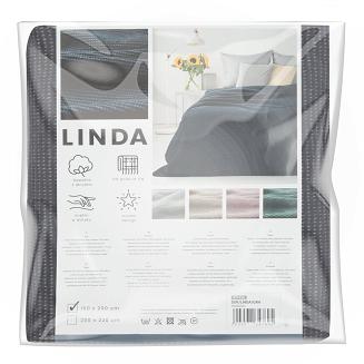 Koc narzuta LINDA 150x200 Eurofirany granatowy