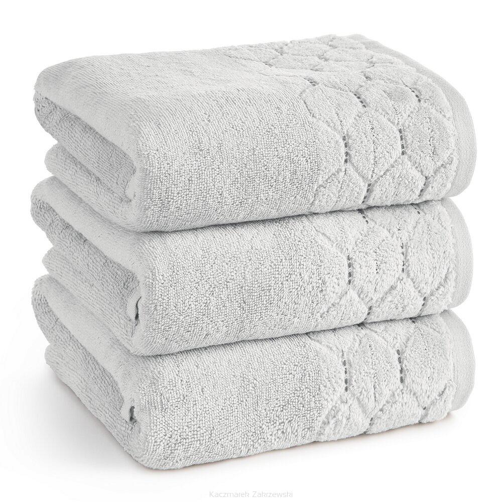 Ręcznik bawełniany LUMIA 50x90 Eurofirany srebrny