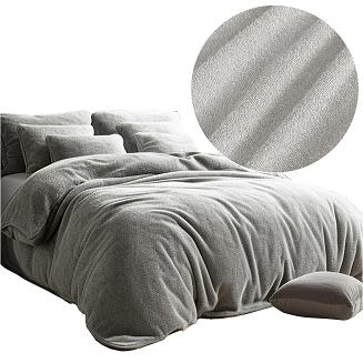 Pościel frotte 160x200 Darymex popielata