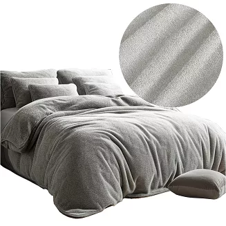 Pościel frotte 160x200 Darymex popielata