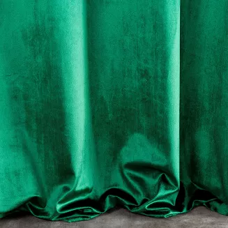 Zasłona gotowa na taśmie SAMANTA 140x300 Eurofirany zielony