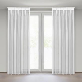 Firana gotowa LUCY 140x270 Eurofirany biały