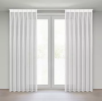 Firana gotowa LUCY 140x270 Eurofirany biały