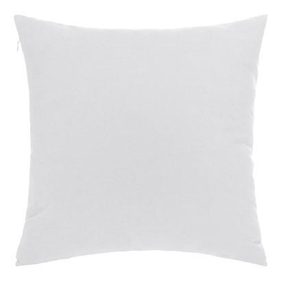 Poszewka dekoracyjna PANOROMA 40x40 Darymex zamszowa jednobarwna biała