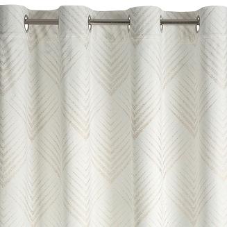 Firana gotowa na przelotkach BLANCA2 140x250 Eurofirany biały