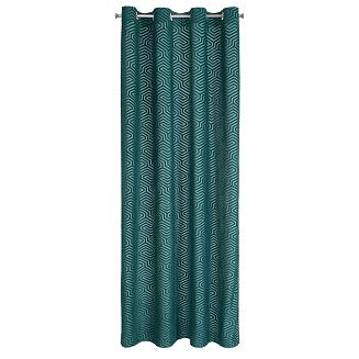 Zasłona gotowa na przelotkach ZAS 140x250 Pierre Cardin Eurofirany turkusowy