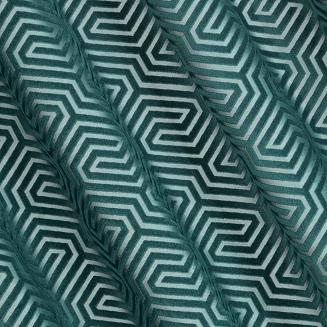 Zasłona gotowa na przelotkach ZAS 140x250 Pierre Cardin Eurofirany turkusowy