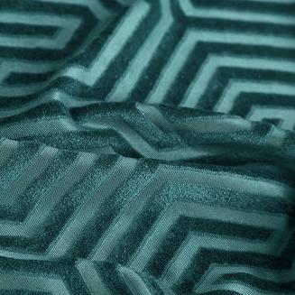 Zasłona gotowa na przelotkach ZAS 140x250 Pierre Cardin Eurofirany turkusowy