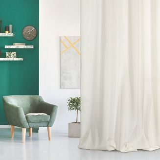 Zasłona gotowa na przelotkach ADORE 140x250 Design91 ecru