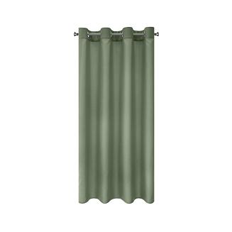 Zasłona gotowa na przelotkach RITA 140x175 Eurofirany oliwkowy