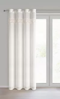 Firana gotowa na przelotkach CATLIN 140x250 Eurofirany naturalny