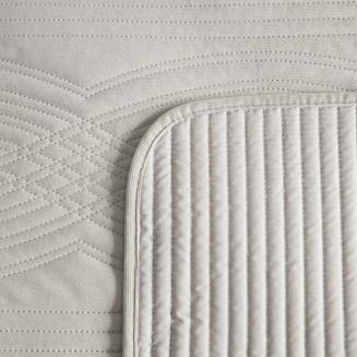 Narzuta dekoracyjna VELVET2 170x210 kremowy