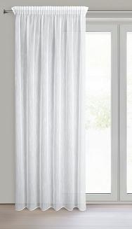 Firana gotowa na taśmie IWA 140x280 Eurofirany biały